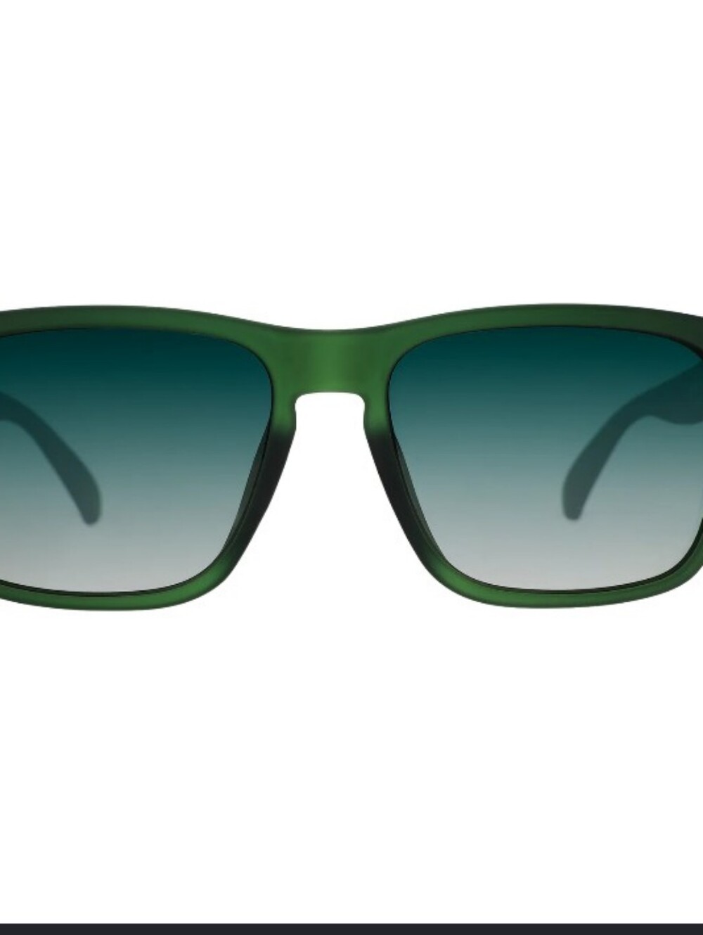 RARE CROWN ROYAL Green Framed Sunglasses with Gradient Lenses UNISEX